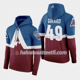 Miesten NHL Colorado Avalanche Samuel Girard 49 2020 Stadium Series Pullover Hooded Sweatshirt